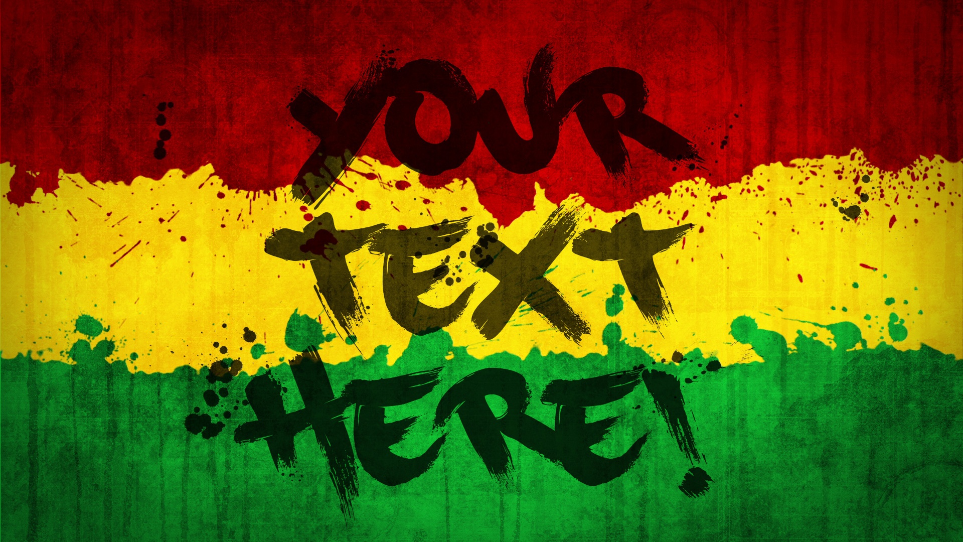 Reggae Text  Personalised animations to suit every 